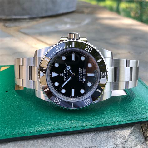 stainless steel not date rolex submariner ceramic bezzel|rolex oyster no date sub.